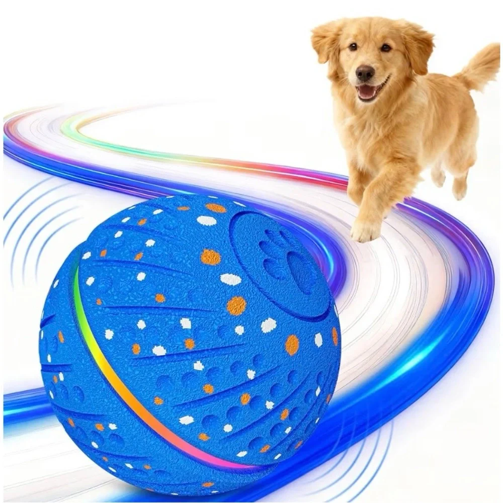 Blue Dog Toy Ball